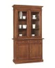 DRESSER WOOD MOBILE 2 ANTE WITH WINDOW POOR ART COLOR WALNUT