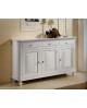 MUEBLE BASIC BELIEF NAPOLETANA 3 PUERTAS ART POOR pintado de blanco