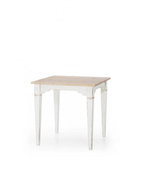 TAVOLO IN LEGNO DI ABETE NATURALE COLORE COME FOTO