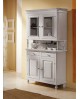 Armario NAPOLETANA BASE + LIFT CRISTALLIERACOLORE laca blanca
