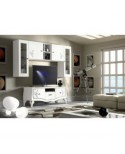TV STAND 3 FACH HOLZ