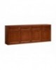 CREDENZA COMPONIBILE 4 ANTE 4 CASSETTI IN LEGNO MASSELLO