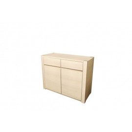 CABINET 2 DOOR 2 DRAWER OF WOOD ASH