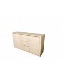 CABINET 2 DOORS 3 DRAWERS SOLID WOOD ASH