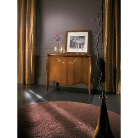 HECHO A MANO SÓLIDO bombato Armario MÓVIL