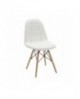 WEISS STUHL faux Holz STRUKTUR