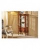 Vitrina 1 puerta 1 cajón de madera CON INTERSIO