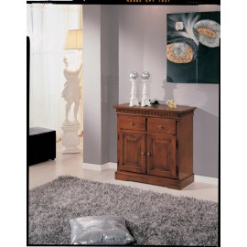 GABINETE Gabinete de TV en color con madera de nogal INTARSIO X ENTRADA EN CASA