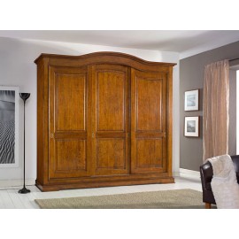 SCHÖNST SCHRANK 3 SCHIEBETUEREN MASSIVHOLZ HOLZ L 294 P 68 H 265