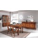CREDENZA IN LEGNO MASSELLO 3 ANTE E CASSETTI L 198 P 56 H 102