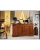 CREDENZA IN LEGNO MASSELLO  L. 201 P. 52 H. 114