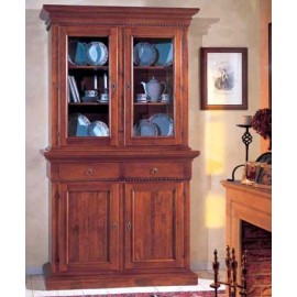 ELEGANTE CREDENZA 4 ANTE ARTE POVERA
