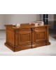 SCRIVANIA INTAGLIATA LEGNO MASSELLO L 170 P 80 H 78