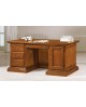 SCRIVANIA INTAGLIATA LEGNO MASSELLO L 170 P 80 H 78