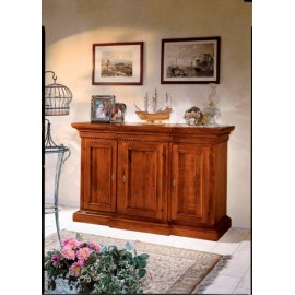 Armario 3 puertas de madera maciza L 175 P 52 H 110