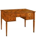 solid wood INTARSIATA DESK 5 DRAWERS L 120 P 60 H 80