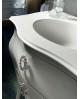 MOBILE BAGNO ARREDO LACCATO TORTORA SWAROVSKI CON SPECCHIERA DESIGN VENETO