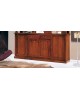 CREDENZONE  IN LEGNO MASSELLO COLORE NOCE