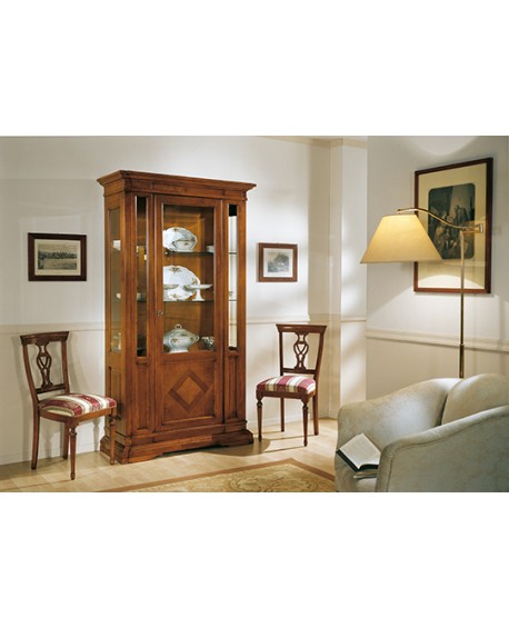 SCHAU CRISTALLIERA STYLE BASSANO MASSIVHOLZ HOLZ L 118 P 48 H 213