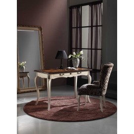 TABLE WRITING DESK WOOD with inlay 120x60xh80