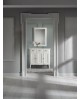 CREDENZA IN LEGNO LACCATO BIANCO L 105 P 42 H 101