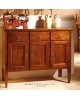 CREDENZA LEGNO3 CASSETTI SOLID WOOD L 105 P 42 H 82