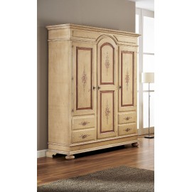CABINET WOOD DECORATED BY HAND L.184 P.60 H.223COUNTRY VENETO