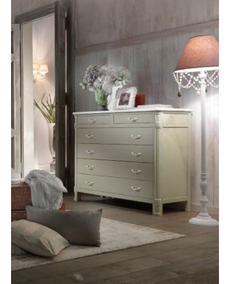 COMO 6 C. IN LEGNO MASSELLO  L. 121 - P. 53 - H. 104 COL COME FOTO VARI COLORI