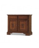 CREDENZA INTAGLIATA IN LEGNO MASSELLO L 114 P 49 H 95