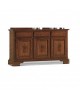 CREDENZA INTAGLIATA IN LEGNO MASSELLO L 163 P 49 H 98