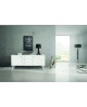 BASE 185x50 H. 84 ABETE BIANCO SPAZZOLATO