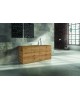BASE 180x50 H.75 ROVERE NODATO SPAZZOLATO