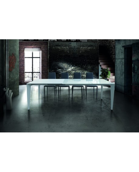 TAVOLO VETRO 140x90 2 ALL.40