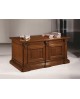 SCRIVANIA INTAGLIATA LEGNO MASSELLO L 170 P 80 H 78