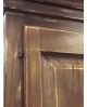CREDENZA CREDENZONE  IN LEGNO MASSELLO COLORE NOCE L 211 - p 46 h 110