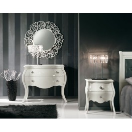 SPECCHIO ROTONDO DIAMETRO 100 IN LEGNO VARI COLORI