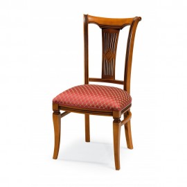 SEDIA LEGNO IMBOTTITA VARI COLORI
