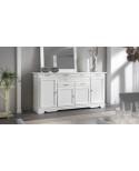 CREDENZA COUNTRY PROVENZALE L 222 P 52 H 108 - LEGNO MASSELLO vari colori