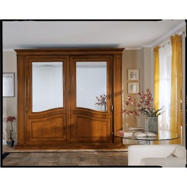 VESTUARIO PUERTAS CORREDERAS Madera Espejo MASSELLOARTIGIANALE