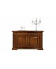 CREDENZA 2 ANTE 2 CASSETTI LEGNO MASSELLO  L157 P52 H93 VARI COLORI