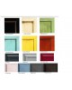PARETE LIBRERIA PORTA TV IN LEGNO MASSELLO VARI COLORI