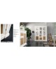 CREDENZONE IN LEGNO MASSELLO L 223 P 58 H 122