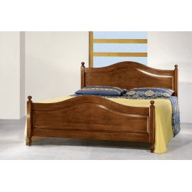 LETTO MATRIMONIALE LEGNO MASSELLO L 175 P 212 H 111/61 vari colori
