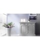 CREDENZA CREDENZINO IN LEGNO MASSELLO VARI COLORI L 124 P 52 H 97