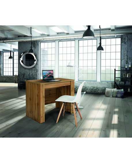 Consolle nobilitato finitura rovere nodato   90x50 4 all.cm.45