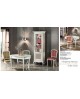 tavolo 80x110 allungabile a 130x110 ovalino legno massello vari colori
