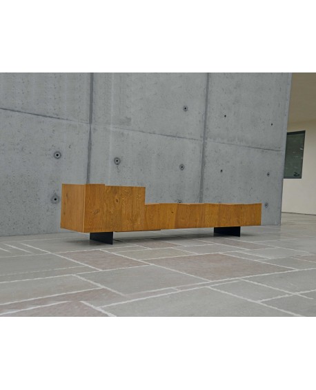 Porta tv rovere nodato