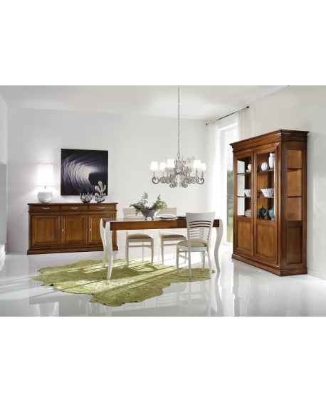 SALA COMPLETA IN LEGNO MASSELLO VARI COLORI