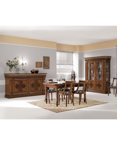 SALA COMPLETA IN LEGNO MASSELLO VARI COLORI