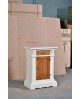 SCHRANK 1 Tür 1 Schublade Holz BICOLORE - codluis 1017